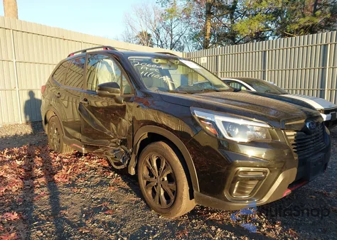 2021 Subaru Forester Sport from USA, damaged, VIN JF2SKALC3MH443508